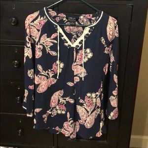 Lucky Brand Paisley Tunic